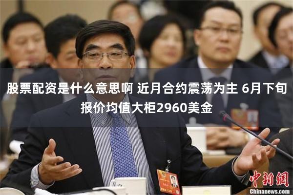 股票配资是什么意思啊 近月合约震荡为主 6月下旬报价均值大柜2960美金
