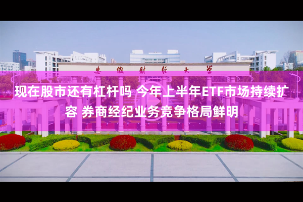 现在股市还有杠杆吗 今年上半年ETF市场持续扩容 券商经纪业务竞争格局鲜明
