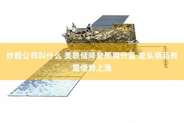 炒股公司叫什么 美联储降息预期升温 龙头商品有望借势上涨