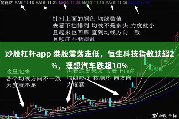 炒股杠杆app 港股震荡走低，恒生科技指数跌超2%，理想汽车跌超10%