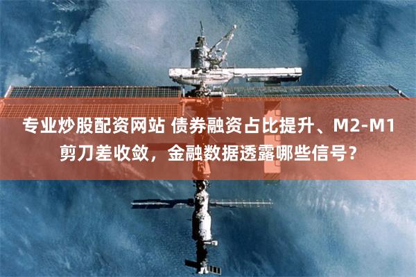 专业炒股配资网站 债券融资占比提升、M2-M1剪刀差收敛，金融数据透露哪些信号？