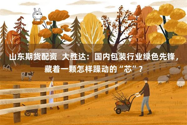 山东期货配资  大胜达：国内包装行业绿色先锋，藏着一颗怎样躁动的“芯”？